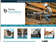 Tablet Screenshot of berkleymarine.com